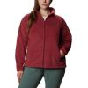 imageColumbia Womens Benton Springs Full ZipMarsala Red