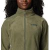 imageColumbia Womens Benton Springs Full ZipStone Green