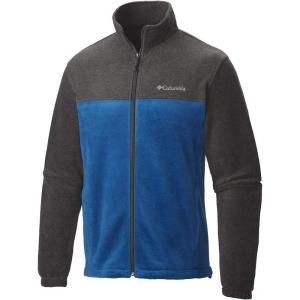 imageColumbia Steens Mountain 20 Full Zip Fleece JacketCharcoal HeatherMarine Blue