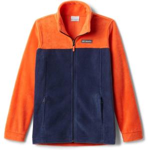 imageColumbia Boys Steens Mt Ii FleeceCollegiate NavyTangy Orange