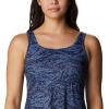 imageColumbia Womens Freezer Maxi DressCollegiate Navy Swirlscape
