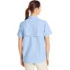 imageColumbia Womens PFG Bahama Ii UPF 30 Short Sleeve Fishing ShirtFaded Sky
