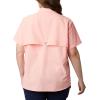 imageColumbia Womens PFG Bahama Ii UPF 30 Short Sleeve Fishing ShirtTiki Pink