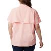imageColumbia Womens PFG Bahama Ii UPF 30 Short Sleeve Fishing ShirtTiki Pink