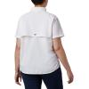 imageColumbia Womens PFG Bahama Ii UPF 30 Short Sleeve Fishing ShirtWhite