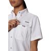 imageColumbia Womens PFG Bahama Ii UPF 30 Short Sleeve Fishing ShirtWhite