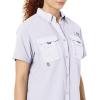imageColumbia Womens PFG Bahama Ii UPF 30 Short Sleeve Fishing ShirtWhite