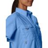 imageColumbia Womens PFG Bahama Ii UPF 30 Short Sleeve Fishing ShirtWhite Cap