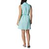 imageColumbia Womens PFG Bonehead Stretch Sleeveless Dress Cotton BlendGulf Stream Swiss Dot