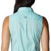 imageColumbia Womens PFG Bonehead Stretch Sleeveless Dress Cotton BlendGulf Stream Swiss Dot