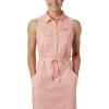 imageColumbia Womens PFG Bonehead Stretch Sleeveless Dress Cotton BlendPink
