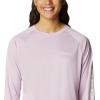 imageColumbia womens Tidal Tee Ii Long SleeveAuraWhite Logo