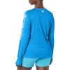 imageColumbia womens Tidal Tee Ii Long SleeveAzure BlueAir Logo
