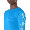imageColumbia womens Tidal Tee Ii Long SleeveAzure BlueAir Logo