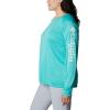 imageColumbia womens Tidal Tee Ii Long SleeveDolphinWhite Logo
