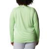 imageColumbia womens Tidal Tee Ii Long SleeveLime GlowWhite Logo