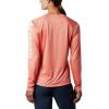 imageColumbia womens Tidal Tee Ii Long SleeveLycheeWhite Logo