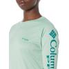 imageColumbia womens Tidal Tee Ii Long SleeveNew MintWaterfall Logo