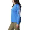 imageColumbia womens Tidal Tee Ii Long SleeveStormy BlueLight Coral Logo