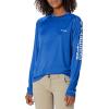 imageColumbia womens Tidal Tee Ii Long SleeveTanzaniteWhite Logo
