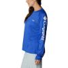imageColumbia womens Tidal Tee Ii Long SleeveTanzaniteWhite Logo