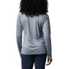imageColumbia womens Tidal Tee Ii Long SleeveTrade Winds GreyLight Juice Logo