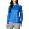 imageColumbia womens Tidal Tee Ii Long SleeveVivid BlueLime Glow