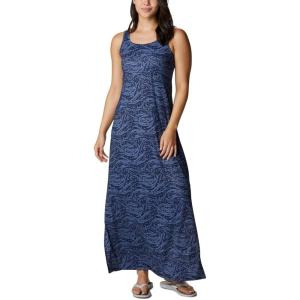 imageColumbia Womens Freezer Maxi DressCollegiate Navy Swirlscape