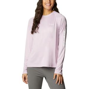 imageColumbia womens Tidal Tee Ii Long SleeveAuraWhite Logo