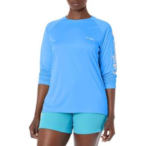 imageColumbia womens Tidal Tee Ii Long SleeveHarbor BlueKing Crab Logo