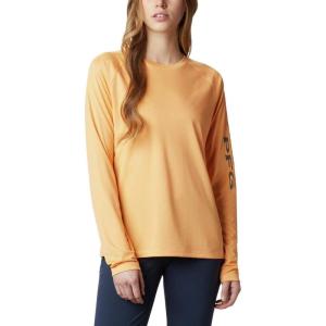 imageColumbia womens Tidal Tee Ii Long SleeveLight JuiceCity Grey Logo