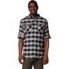 imageColumbia Mens Bearmouth Springs Roll Up Long Sleeve Flannel ShirtColumbia Grey Buffalo Check