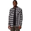 imageColumbia Mens Bearmouth Springs Roll Up Long Sleeve Flannel ShirtColumbia Grey Buffalo Check