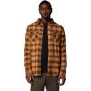 imageColumbia Mens Bearmouth Springs Roll Up Long Sleeve Flannel ShirtCordovan Buffalo Check