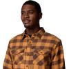 imageColumbia Mens Bearmouth Springs Roll Up Long Sleeve Flannel ShirtCordovan Buffalo Check