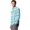 imageColumbia Mens Bearmouth Springs Roll Up Long Sleeve Flannel ShirtDeep Marine Multi Plaid