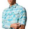 imageColumbia Mens Bearmouth Springs Roll Up Long Sleeve Flannel ShirtDeep Marine Multi Plaid