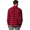 imageColumbia Mens Bearmouth Springs Roll Up Long Sleeve Flannel ShirtMountain Red Buffalo Check