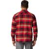 imageColumbia Mens Bearmouth Springs Roll Up Long Sleeve Flannel ShirtRed Jasper Buffalo Check