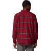 imageColumbia Mens Bearmouth Springs Roll Up Long Sleeve Flannel ShirtRed Jasper Windowpane