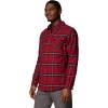 imageColumbia Mens Bearmouth Springs Roll Up Long Sleeve Flannel ShirtRed Jasper Windowpane