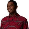 imageColumbia Mens Bearmouth Springs Roll Up Long Sleeve Flannel ShirtRed Jasper Windowpane