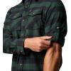 imageColumbia Mens Bearmouth Springs Roll Up Long Sleeve Flannel ShirtSpruce Buffalo Check