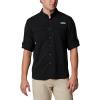 imageColumbia Mens PFG Blood and Guts III Long Sleeve Shirt Stain ampamp Water ResistantBlack