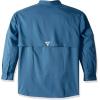 imageColumbia Mens PFG Blood and Guts III Long Sleeve Shirt Stain ampamp Water ResistantBlue Heron