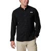 imageColumbia Mens PFG Blood and Guts III Long Sleeve Shirt Stain ampamp Water ResistantBlack