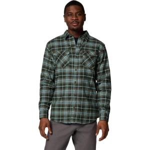 imageColumbia Mens Bearmouth Springs Roll Up Long Sleeve Flannel ShirtSpruce Small Multi Tartan