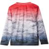 imageColumbia Boys Super Terminal Tackle Long SleeveRed Spark Deepsea Fade