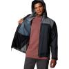 imageColumbia Mens Glennaker Rain JacketBlackCity Grey
