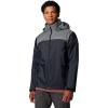 imageColumbia Mens Glennaker Rain JacketBlackCity Grey
